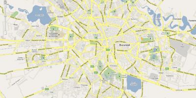 Bucarest नक्शा